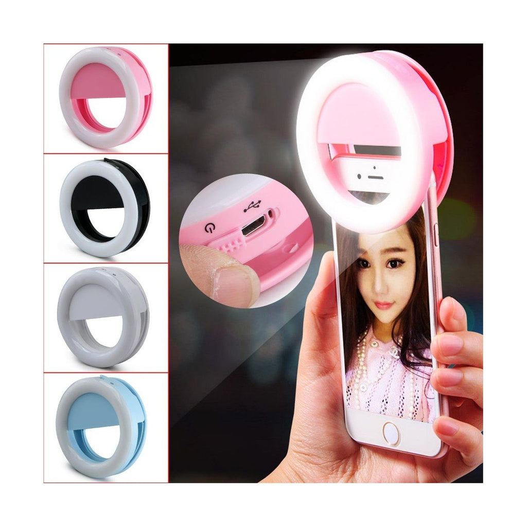 Aro de Luz Led Selfie para Celular Recargable