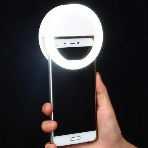 Aro de Luz Led Selfie para Celular Recargable